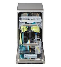 60 ou 45 cm de large. Lave Vaisselle 45 Cm Whirlpool Adp 522ix Whirlpool Gris Bhv Marais