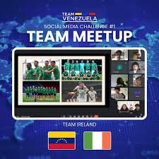 SOCIAL MEDIA CHALLENGE #1 "Team Meetup" ✈️💙 Esta semana tuvimos el placer  de conocer a diversos equipos alrededor del mundo, dónde tuvimos la  oportunidad de realizar un intercambio de culturas🌯🏺💓 entre los