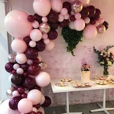 Graduation party decorations, mason jar centerpiece, wedding. Partywoo Pink Gold And Burgundy Balloons 70 Pcs 12 Inch Burgundy Balloons Baby Pink Balloons Gold Confetti Balloons Burgundy And Gold Party Decorations Burgundy And Gold Wedding Decorations Toys Games Balloons