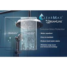 The dreamline unidoor is a frameless swing shower door designed in step with modern market trends. Dreamline Unidoor 57 To 58 In X 72 In Frameless Hinged Shower Door In Chrome Shdr 20577210s 01 The Home Depot
