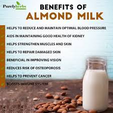 The milk will taste sour when expired and will produce a noticeable odor. Purelyherbs Auf Twitter Almond Milk Is One Of The Most Nutritious Milk Substitutes Check Out Below Some Health Benefits Of Almond Milk