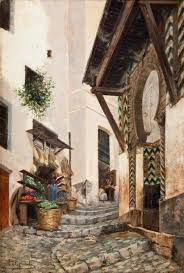Votre spécialiste en peinture et décoration répondra à tous vos besoins : Emile Regnault La Casbah D Alger Algerie Algeria Peinture Islamic Art Painting Art