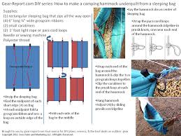 Are you seeking the best hammock sleeping bags available in 2021? How To Make A Diy Camping Hammock Underquilt From A Sleeping Bag
