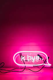 Uo Interviews Chrissie Miller Neon Wallpaper Pink Neon Sign Hot Pink Wallpaper