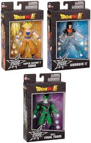 Shop for dragonball z toys online at target. Dragon Stars Series 10 Action Figure Set Perfect Cell Ss3 Goku Android 17 Fandommerch Fandomtoystore Comicbooks Action Dragon Star Goku Action Figures