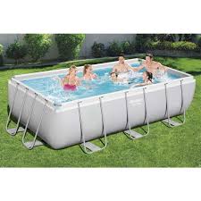 This is an annotated list of swimming pools in the united kingdom which conform to the olympic standard. Bestway 56441 Power Steel Above Ground Rectangular Pool 404x201x100cm