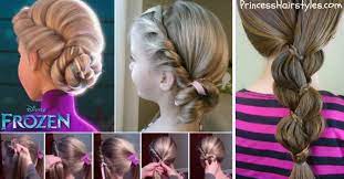 Part your princess' hair down the middle and vertically divide her hair into 2 sections. 25 Awesome Hairstyles For Little Girls Making Them Look Absolutely Stunning