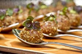 Spring Racing Delights Yellow Fin Tuna Kibbeh Nayeh Cracked Wheat Crushed Avocado Preserved Lemon Dukkah Melbournecupcarniv Food Cracked Wheat Kibbeh