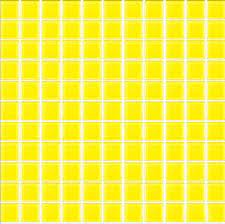 Abstract colorful geometric vector background. Yellow Crystal Glass Mosaic Tile Square