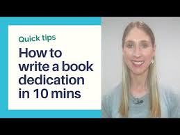 But if you're dedicating it to a family member, you can be more informal. Book Dedication How To Do Book Dedications In 5 Minutes