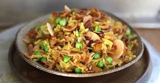 Dynasty jasmine brown rice is the oldest and best brand of ready to cook long grain brown rice out there. Curried Rice Pilaf With Peas Crispy Shallots Almonds And Coconut Martha S Vineyard Magazine