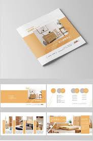 Simple Stylish And Clean Set Of Furniture Brochure Design And Layout Pikbest Templates Brosur Inspirasi Desain Grafis Inspirasi
