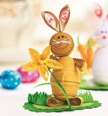 Legen sie los mit unseren. Quilled Easter Bunnies Free Card Making Downloads Papercraft Digital Craft Crafts Beautiful Magazine