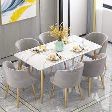 Did you scroll all this way to get facts about modern dining table? Karoislight Luxury Rock Table Dining Table Modern Minimalist Home Small Apartment Net Red Nordic Marble Dining Table Rectangular Dining Tables Aliexpress