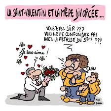 #saint valentine #saint valentin #jacques tati #david merveille #brilliant #funny comics #comics #illustrative art #humor #hulot blog #humor blog #romance #love #mr hulot #monsieur hulot #shadows #hello monsieur hulot. 11 Fevrier 2019 La Saint Valentin Et La Mere Divorcee Blagues Et Dessins