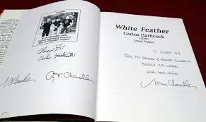 He has authored 57 published books. White Feather Carlos Hathcock Usmc Scout Sniper 1997 Signed By Hathcock 1793958696