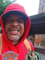 New York Knicks with Wife