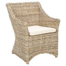 rattan arm chair with a cotton cushion product chair construction material kubu rattan and cotton sillon terraza sillones sillas