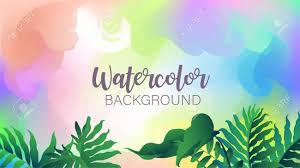 Cotton voile was one of the cheapest of the nice options, costing about $2.88 today. Pastel Watercolor Backdrop With Tropical Plant Summer Background Watercolor Brush Strokes Creative Illustration Artistic Color Palette Vector Illustration Royalty Free Cliparts Vectors And Stock Illustration Image 122131027