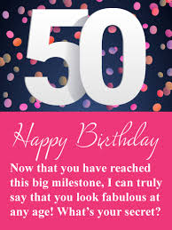 You deserve all the best that this day has to offer. Happy 50th Birthday Messages With Images Birthday Wishes And Messages By Davia