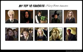 The 7 most underrated harry potter characters of all time by megan mccluskey july 31, 2018 7:00 am edt My Top 10 Favorite Harry Potter Characters By Darthbloodorange On Deviantart