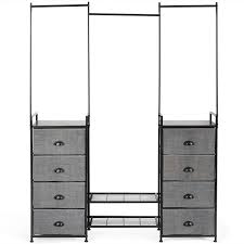 We did not find results for: Gymax Fabric Dresser Storage Tower Organizer W 8 Drawers Metal Frame Shoe Rack Walmart Com Walmart Com
