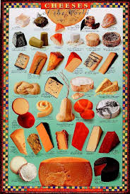 Posters Cheeses Of The World Posters Cheese Food Food Pairings