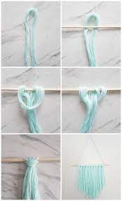 Click Here For More Diys Diy Wall Hanging Yarn Easy Diy Wall Hanging Wall Hanging Diy