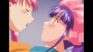 Yuri Kiss Lesbian Anime 