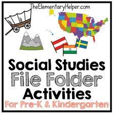 Kindergarten brains are still developing. Social Studies File Folder Activities For Preschool And Kindergarten
