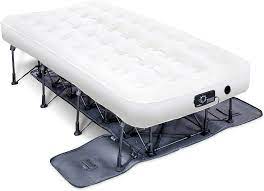 It comes with a durable mattress top with 48. Amazon Com Ivation Ez Bed Twin Air Mattress With Frame Rolling Case Self Inflatable Blow Up Bed Auto Shut Off Comfortable Surface Airbed Best For Guest Travel Vacation Camping Home Kitchen