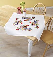 5 out of 5 stars (580) $ 1.39. Nbsp Charming Embroidered Tablecloth Cover Beautiful Blue Flowers 80 Nbsp Cm X 80 Nbsp Cm Nbsp Cross Stitch Pattern Nbsp Made From 100 Cotton Hemmed High Quality For Home Sewing From The Kamaca Shop Buy Online In Antigua And Barbuda At