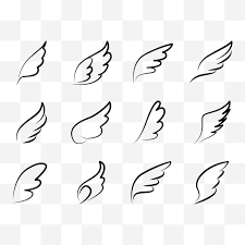 Set Of Line Wings Icon Angel Feather Wing Wing Tattoo Silhouette Flying Heaven Vector Icon Collection Of Wing Wing Clipart Feather Icons Line Icons Png And Vector With Transparent Background For Free The feather tattoo is a very popular type of tattoo. set of line wings icon angel feather