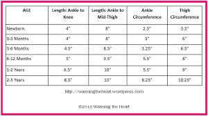 leg warmer sizing chart crochet leg warmers crochet baby