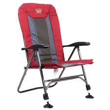 Timber Ridge Trfch011la Camping Chair Folding Heavy Duty With Adjustable Reclining Padded Back And Legs Supports Adjustable Chairs Camping Chairs Fishing Chair