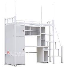 Cheap Price Best Quality School Furniture Dormitory Metal Bunk Bed With Cabinet And Table And Stairs For Student Buy School Metal Bunk Bed With Cabinet And Stairs Cheap Metal Single Bunk Bed