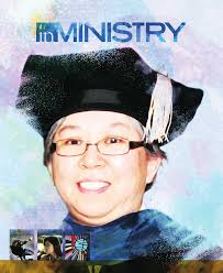 Diane chen, interim Palmer Dean, Speaks at Dr. Duffett's inaugural chapel