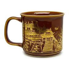 Cốc Sứ Danh Lam Thắng Cảnh Mạ Vàng - Gốm Đông Gia - Chus