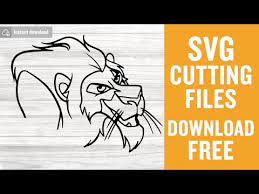 Free Free 277 Silhouette Lion King Scar Svg SVG PNG EPS DXF File