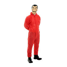 Filmin oyuncu kadrosunda ayhan taş, burak satıbol. Asvp Shop Haus Des Geldes La Casa De Papel Maske Roter Anzug Gesichtsmaske Masque Mascara De Dali Geldraub 3xl Amazon De Roten Anzug Gesichtsmaske Anzug