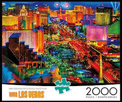 Usually ships within 3 to 4 days. Amazon Com Buffalo Games Viva Las Vegas 2000 Piece Jigsaw Puzzle Toys Games