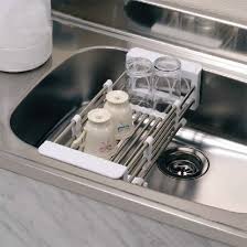 kitchen sink dish rack insert
