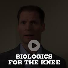 Dr. Sean Tracy discusses how biologics are helping patients overcome knee  pain and injury