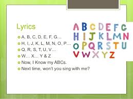 Obviously, you can't resist singing along, and you want to do the song justice by. Alphabet Song For Kids