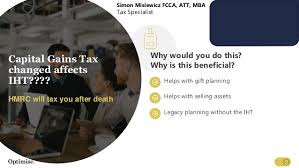 Capital gains are generally taxed at a lower rate than ordinary income — but not all capital gains are treated equally. Capital Gains Tax Changes Impact On Iht