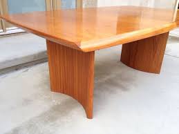 Large Mid Century Danish Teak Benny Linden Dining Table Seats 4 12 Dinning Room Tables Table Seating Table
