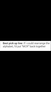 A generator has lots of uses around the home so working out exactly what you need one for will help you pick the right one. Best Pick Up Line If I Could Rearrange The Alphabet I D Put Mcr Back Together Perfection 3 My Chemical Romance Best Pick Up Lines Pick Up Lines