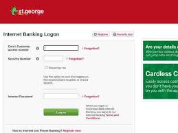 A disaster relief package for our st. St George Bank Login Official Login Page
