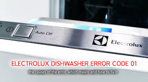 It is a warning light that your rinse aid is nearing empty or is empty. Electrolux Dishwasher Error Code 1