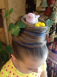 Bird With Crazy Hair Created By Seriously Spoiled The Bird S Nest Wacky Hair Days Wacky Hair Crazy Hair Days